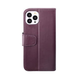 Rvelon iPhone 14 Pro suojakuori taitettavalla korttitaskulla, violetti