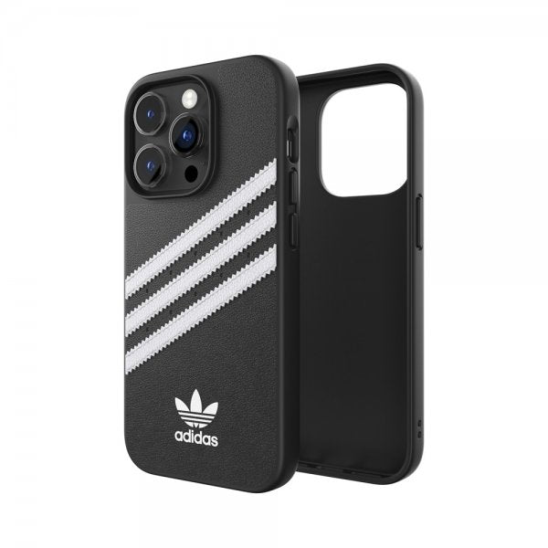 Adidas iPhone 14 Pro Kuori 3 Stripes Snap Case Musta Valkoinen