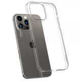 Spigen iPhone 14 Pro AirSkin Hybrid Crystal Clear -kuori