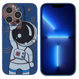 iPhone 14 Pro Kuoret Astronautti Sininen Ruskea