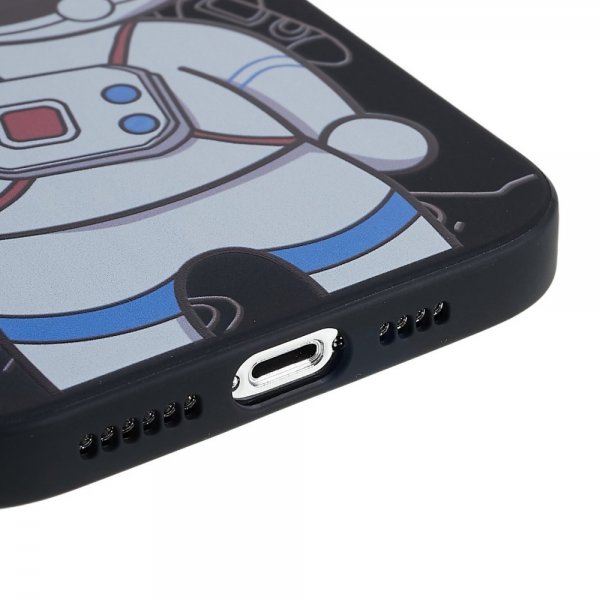 iPhone 14 Pro Kuoret Astronautti Musta Ruskea