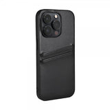 Buffalo iPhone 14 Pro Kuori Takakansi Korttipaikoilla Musta