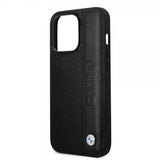 BMW iPhone 14 Pro Kuoret Big Logo Stripe Musta