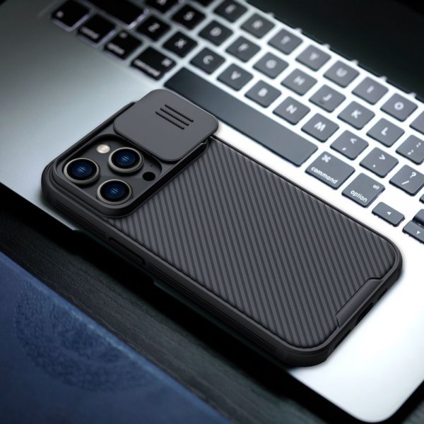 Nillkin iPhone 14 Pro CamShield Pro Kuori Musta