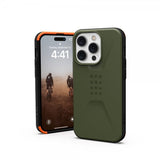 Urban Armor Gear (UAG) iPhone 14 Pro -suojakuori Civilian Olive