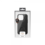Urban Armor Gear (UAG) iPhone 14 Pro -suojakuori Civilian, musta