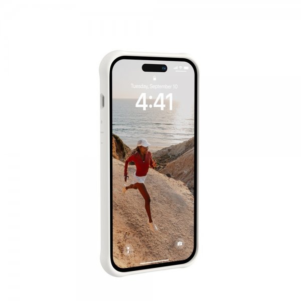 U by UAG iPhone 14 Pro -suojakuori DOT MagSafe Marshmallow