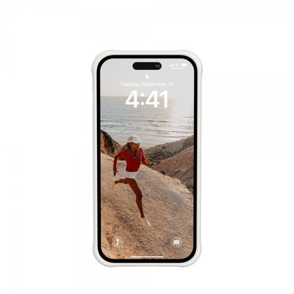 U by UAG iPhone 14 Pro -suojakuori DOT MagSafe Marshmallow