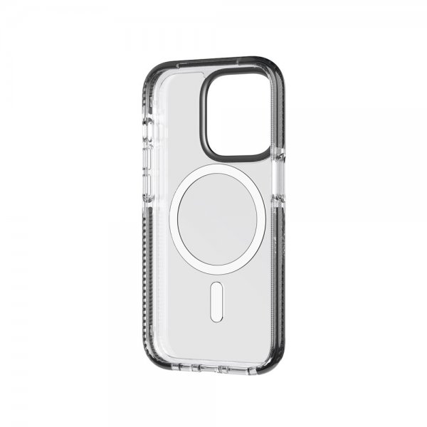 Tech21 iPhone 14 Pro Kuori Evo Crystal MagSafe Graphite Black