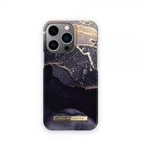 Ideal of Sweden iPhone 14 Pro -suojakuori Fashion Case MagSafe Golden Twilight Marble