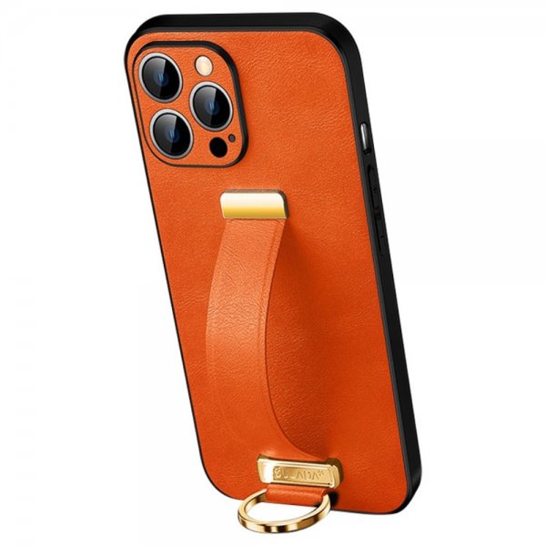 Sulada iPhone 14 Pro -kuoret, Fashion Series, oranssi