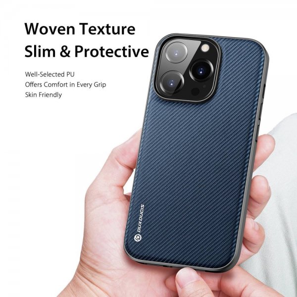 Dux Ducis iPhone 14 Pro -kuori FINO Series, sininen
