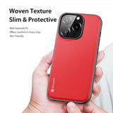Dux Ducis iPhone 14 Pro -suojakuori FINO Series, punainen