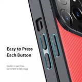 Dux Ducis iPhone 14 Pro -suojakuori FINO Series, punainen