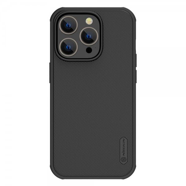 Nillkin iPhone 14 Pro -suojakuori Frosted Shield Pro MagSafe, musta