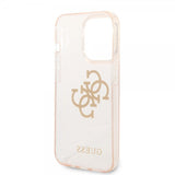 Guess iPhone 14 Pro Kuori Full Glitter Kulta