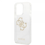 Guess iPhone 14 Pro Kuori Full Glitter Transparent