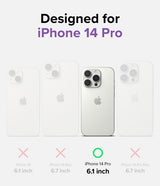 Ringke iPhone 14 Pro Kuori Fusion Matte Clear