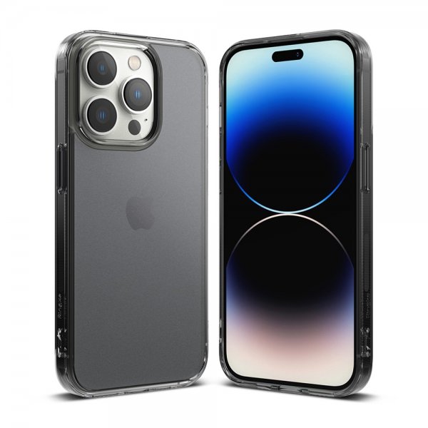 Ringke iPhone 14 Pro Kuori Fusion Matte Smoke Black