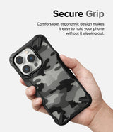 Ringke iPhone 14 Pro -kuori Fusion X Camo Black