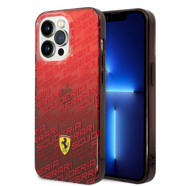 Ferrari iPhone 14 Pro Kuoret Gradient Scuderia Punainen