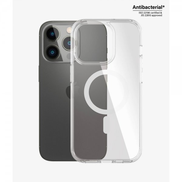 PanzerGlass iPhone 14 Pro -suojakuori HardCase MagSafe Läpinäkyvä