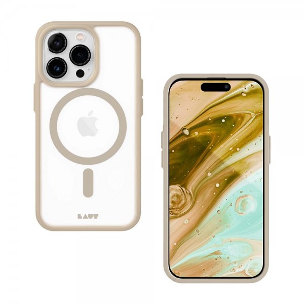 LAUT iPhone 14 Pro Suojakuori Huex Protect MagSafe Sand