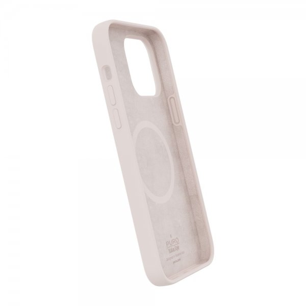 Puro iPhone 14 Pro -kuori ICON Mag Pink