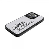 Adidas iPhone 14 Pro Kuori Inlay Embroidery Case Valkoinen Musta