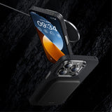 Benks iPhone 14 Pro -kuori, kevlar, MagSafe, musta