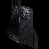 Benks iPhone 14 Pro -kuori, kevlar, MagSafe, musta