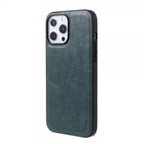 X-Level iPhone 14 Pro Kuori Nahkakuvio Vihreä