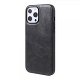 X-Level iPhone 14 Pro Kuori Nahkakuvio Musta