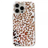 iPhone 14 Pro Kuori Leopardi kuvio Valkoinen