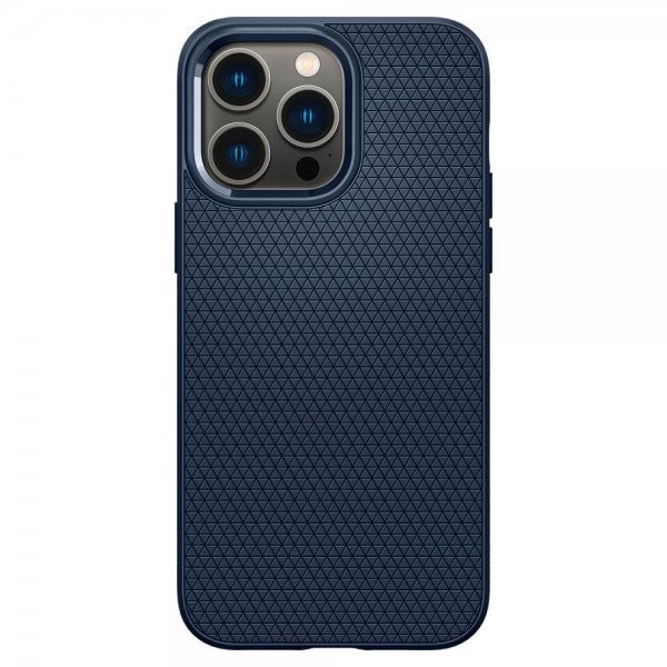 Spigen iPhone 14 Pro -kuoret Liquid Air Navy Blue