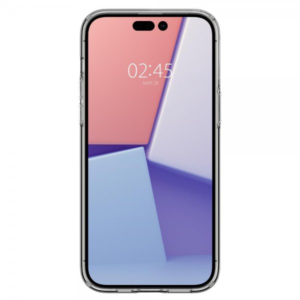 Spigen iPhone 14 Pro -suojakuori Liquid Crystal Crystal Clear