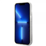 Karl Lagerfeld iPhone 14 Pro Kuori Liquid Glitter Monogram Musta