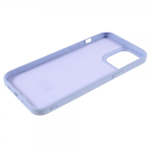 X-Level iPhone 14 Pro Kuori Liquid Silicone Violetti