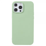 X-Level iPhone 14 Pro Kuori Liquid Silicone Vaaleanvihreä