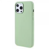 X-Level iPhone 14 Pro Kuori Liquid Silicone Vaaleanvihreä