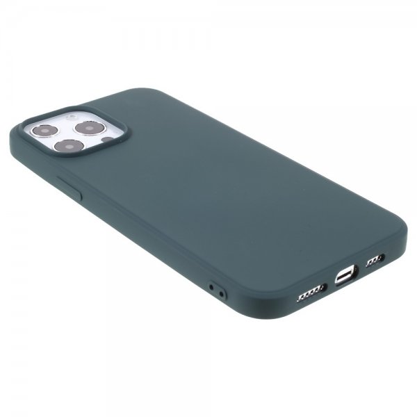 X-Level iPhone 14 Pro Kuori Liquid Silicone Petrol