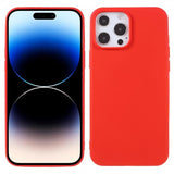 X-Level iPhone 14 Pro Kuoret Liquid Silicone Punainen