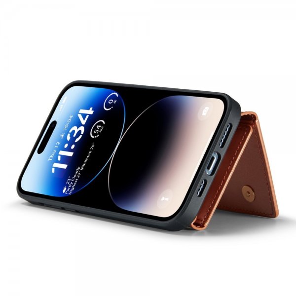 Dg.Ming iPhone 14 Pro Kuori M3-sarja Irrotettava Korttikotelo Kulta