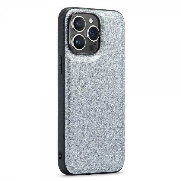Dg.Ming iPhone 14 Pro -suojakuori, M3-sarja, irrotettava korttikotelo, hopea