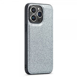 Dg.Ming iPhone 14 Pro -suojakuori, M3-sarja, irrotettava korttikotelo, hopea