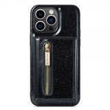 Dg.Ming iPhone 14 Pro -suojakuori M3 Series irrotettavalla korttipidikkeellä, musta