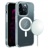 Vivanco iPhone 14 Pro -kuori Mag Steady Transparent