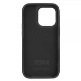 Onsala iPhone 14 Pro MagSeries -silikonikuori, musta
