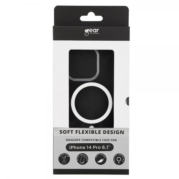 Gear iPhone 14 Pro Kuoret MagSeries Läpinäkyvä