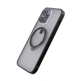 Rvelon iPhone 14 Pro -kuori MagSafe-renkaalla, musta